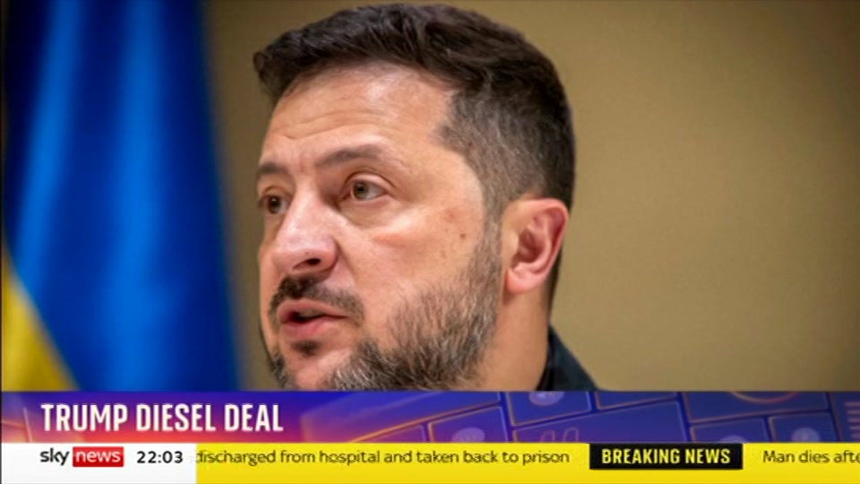 Still from Sky News at 3:00