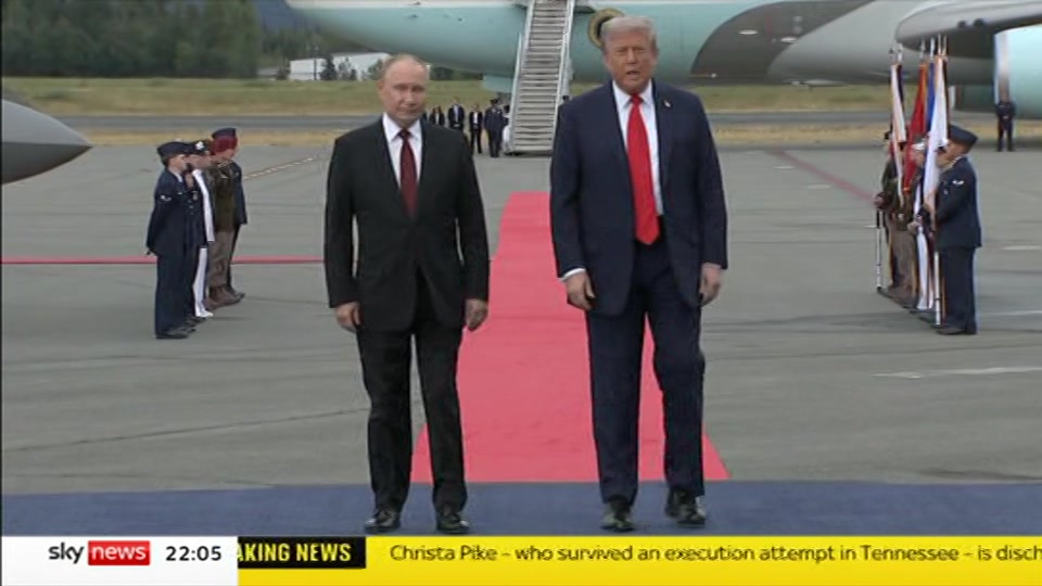 Still from Sky News at 5:30