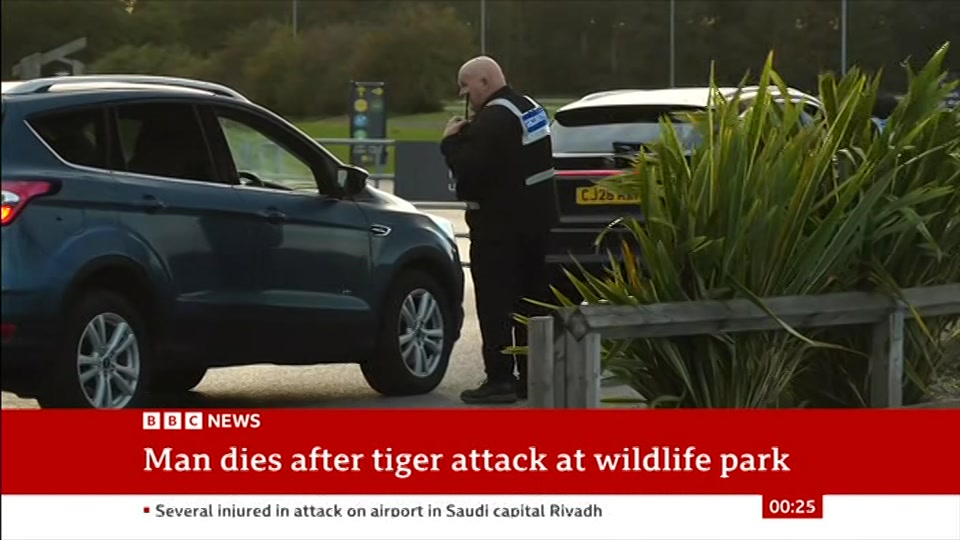 Broadcast still at 25m. BBC News, 10 October 2026.