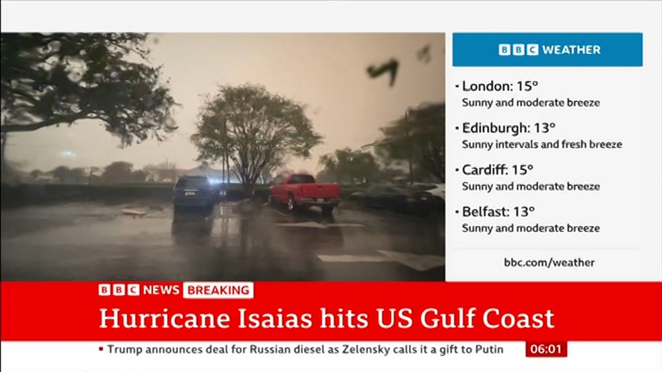 Still from BBC News at 1:30