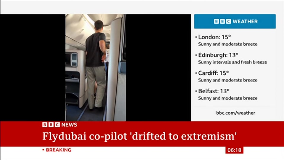 Broadcast still at 18m. BBC News, 10 October 2026.