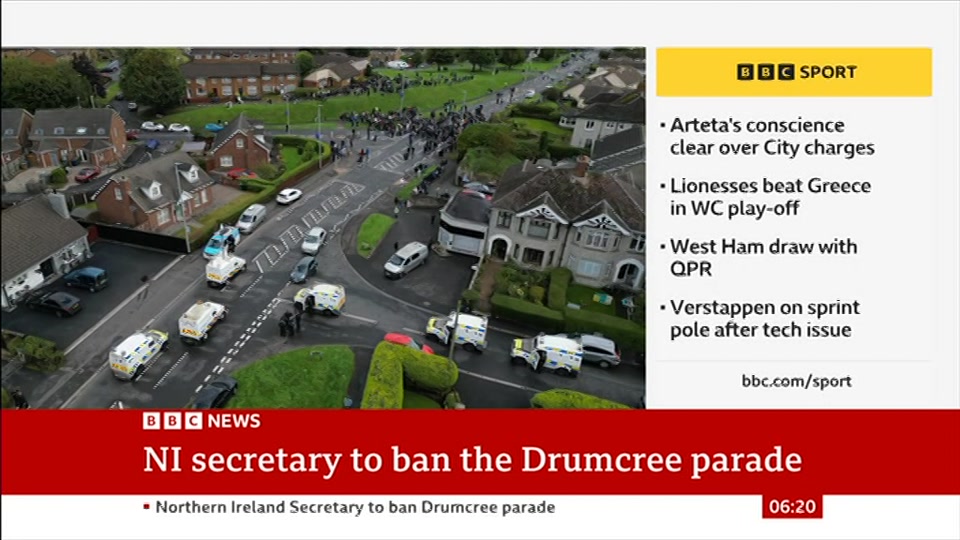 Still from BBC News at 20:00