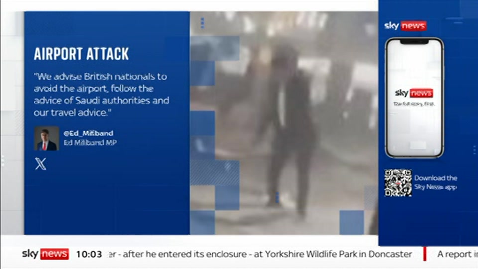 Still from Sky News at 3:30