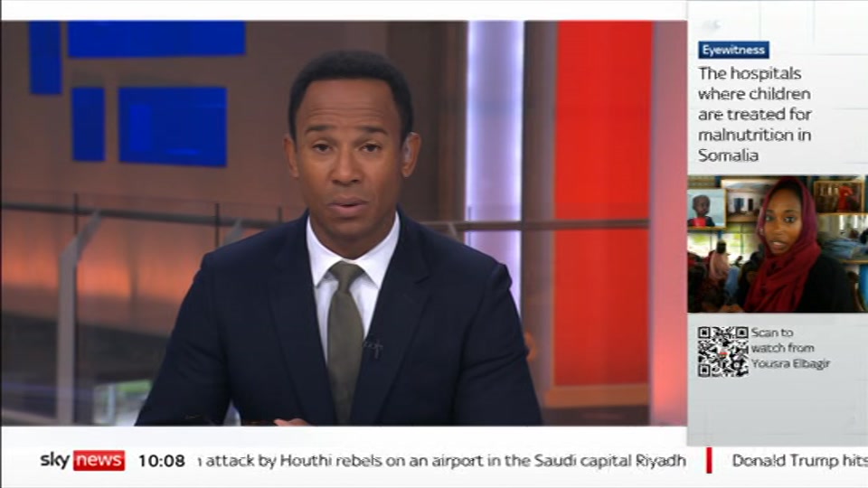 Still from Sky News at 8:00