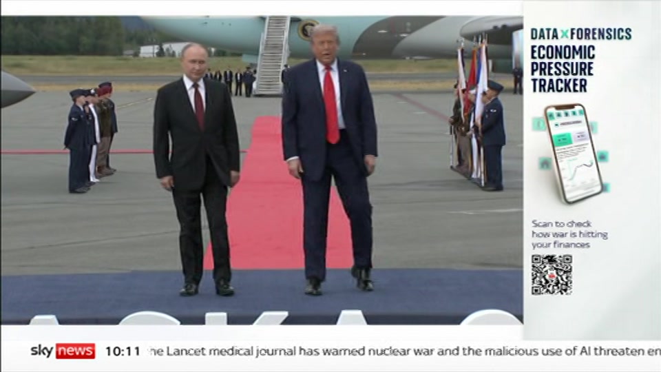 Still from Sky News at 11:30