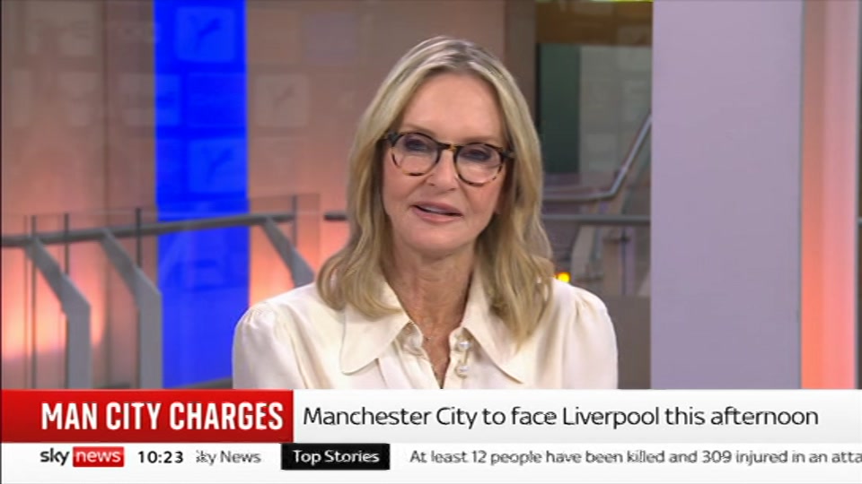 Broadcast still at 23m 30s. Sky News, Sky News Today With Matt Barbet, 11 October 2026.