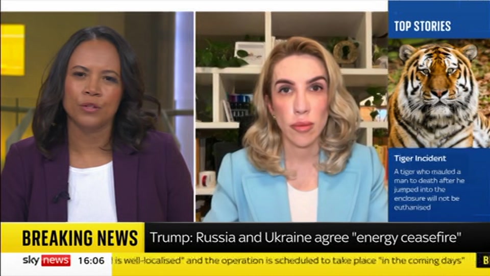 Broadcast still at 6m. Sky News, Sky News Today, 11 October 2026.