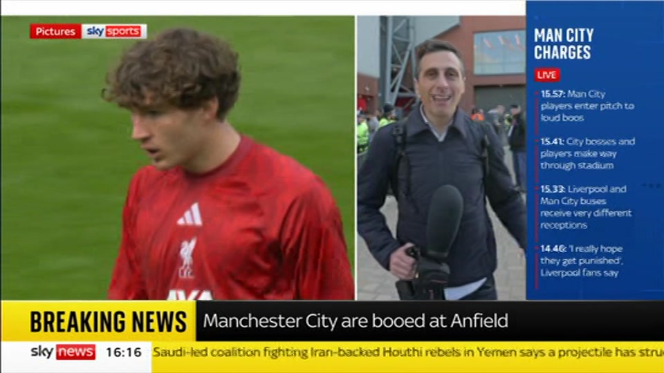 Still from Sky News at 16:00
