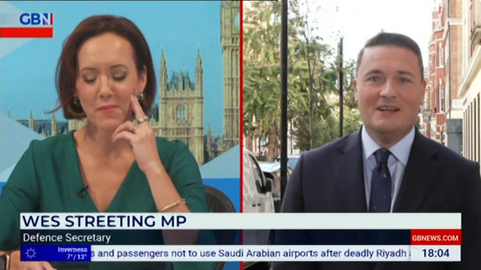 Still from GB News at 4:30