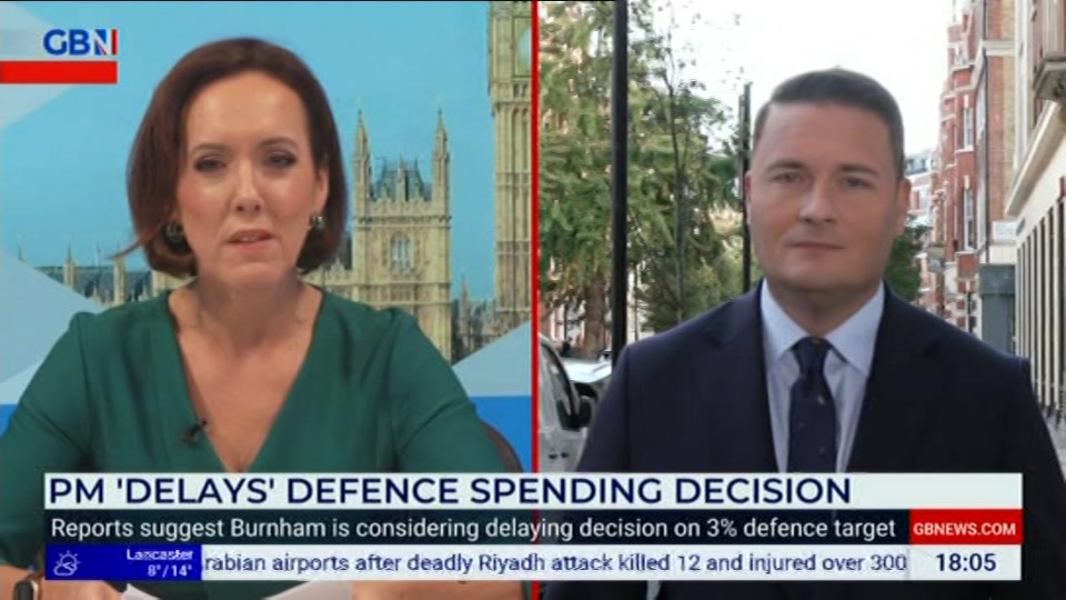 Still from GB News at 5:30