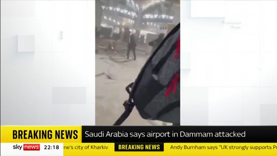 Still from Sky News at 18:00