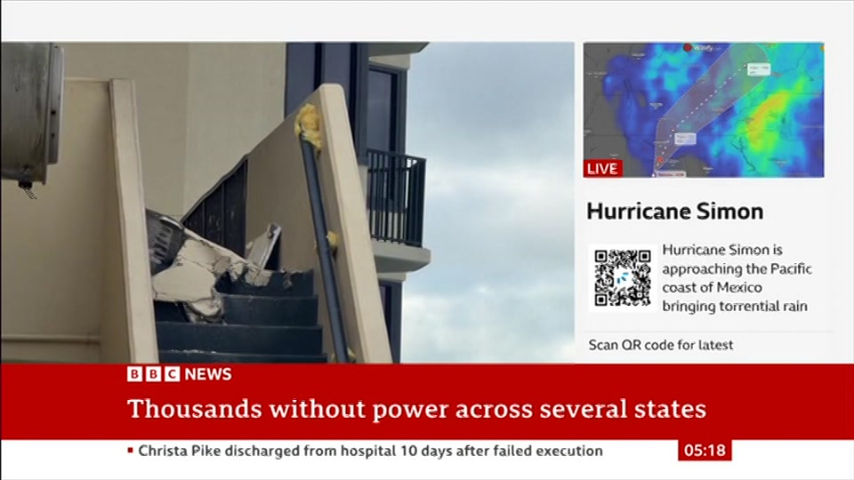Still from BBC News at 18:00