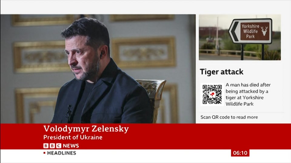 Broadcast still at 10m. BBC News, 11 October 2026.