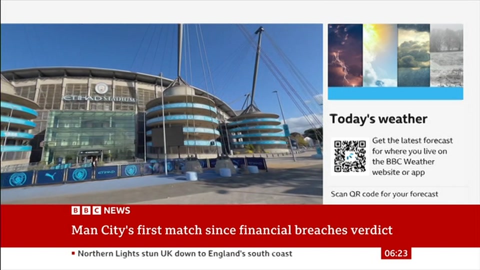 Still from BBC News at 23:30