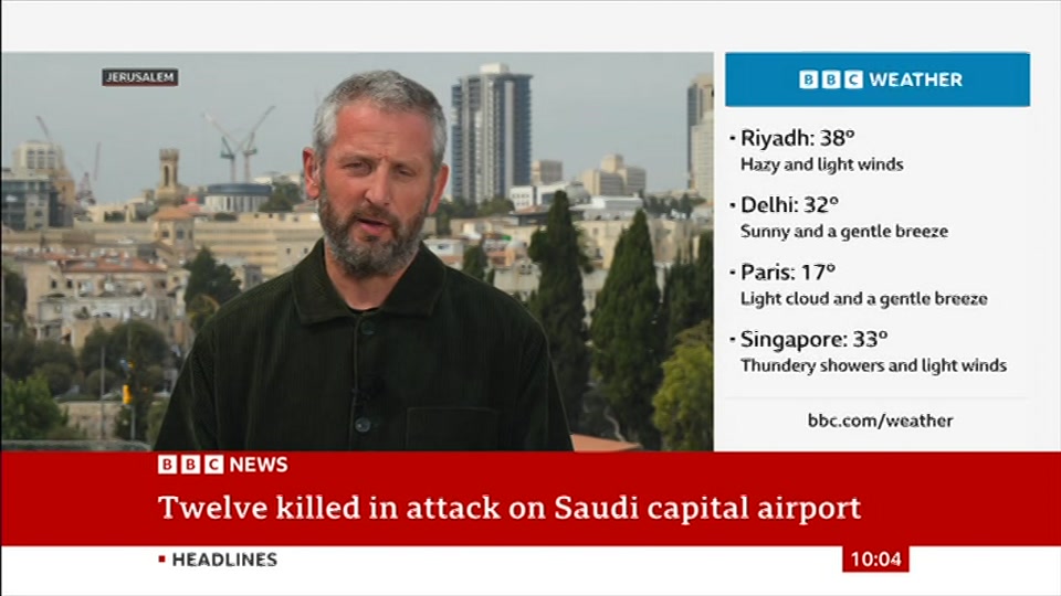 Broadcast still at 4m. BBC News, 11 October 2026.