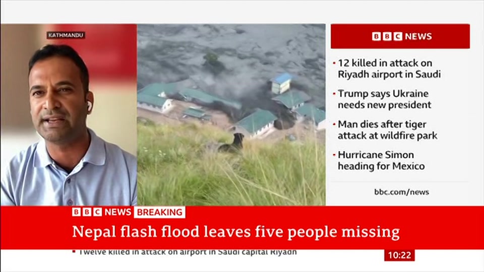Still from BBC News at 22:30