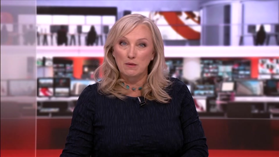 Broadcast still at 9m 30s. BBC One, BBC News, 11 October 2026.