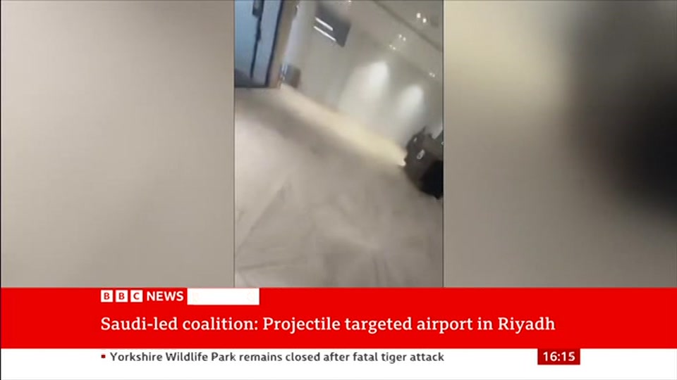 Still from BBC News at 15:00