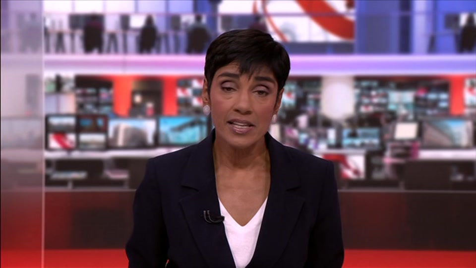 Broadcast still at 10m 30s. BBC One, BBC News and Weather, 11 October 2026.