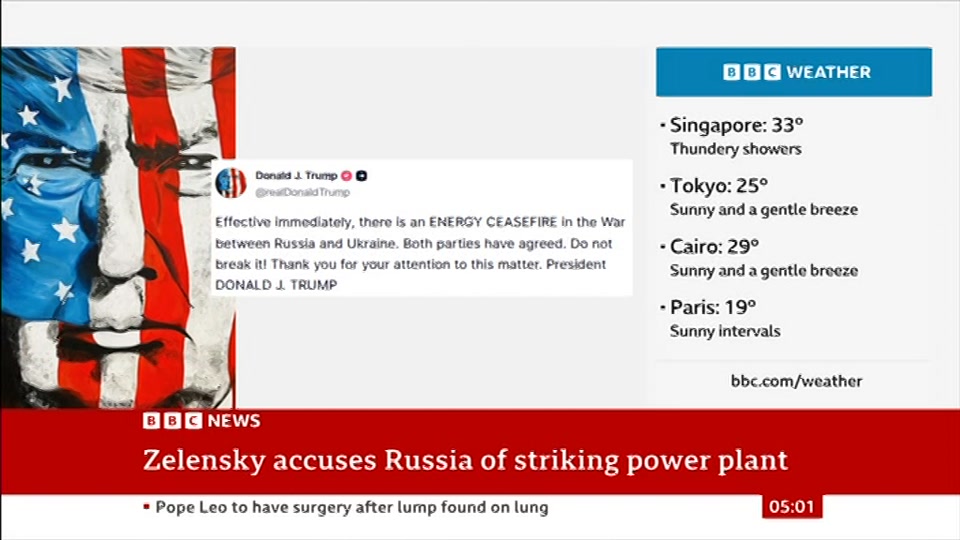 Still from BBC News at 1:30