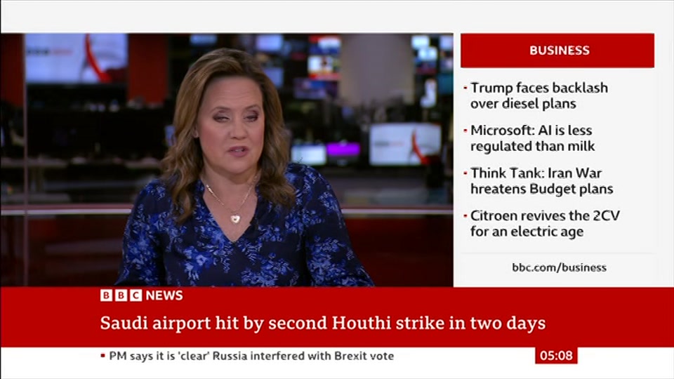 Still from BBC News at 8:30
