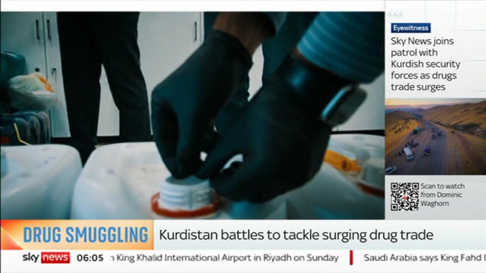 Broadcast still at 5m. Sky News, Mornings, 12 October 2026.