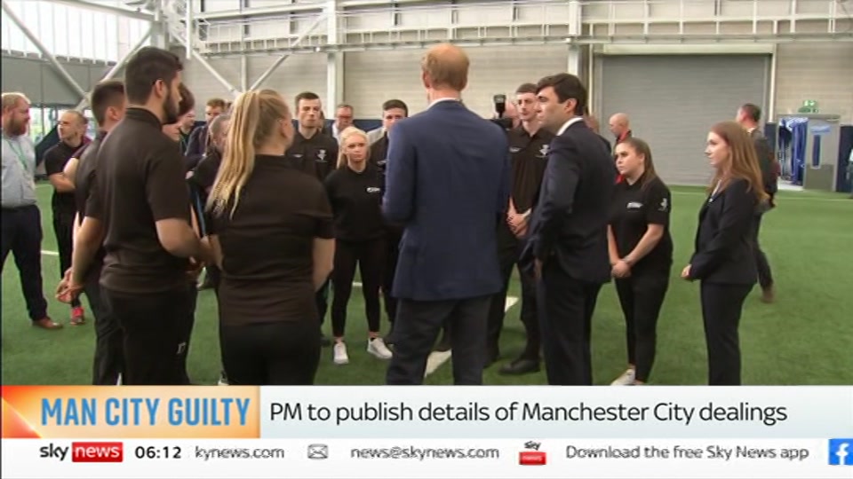 Still from Sky News at 12:00