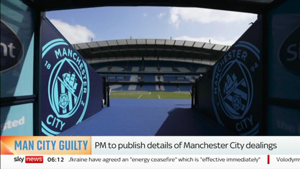 Broadcast still at 12m 30s. Sky News, Mornings, 12 October 2026.