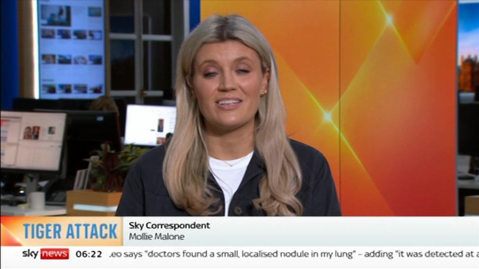 Still from Sky News at 22:30