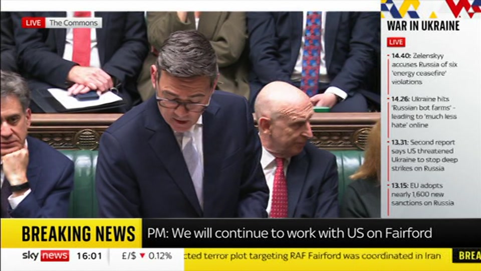 Still from Sky News at 1:00