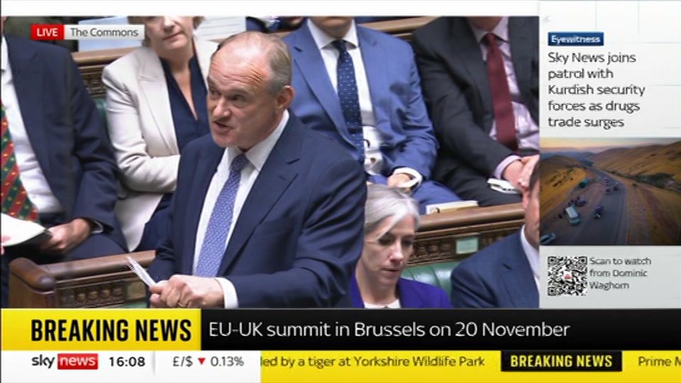 Still from Sky News at 8:00