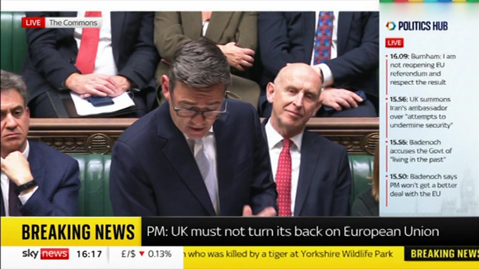 Broadcast still at 17m. Sky News, Sky News Today with Jayne Secker, 12 October 2026.