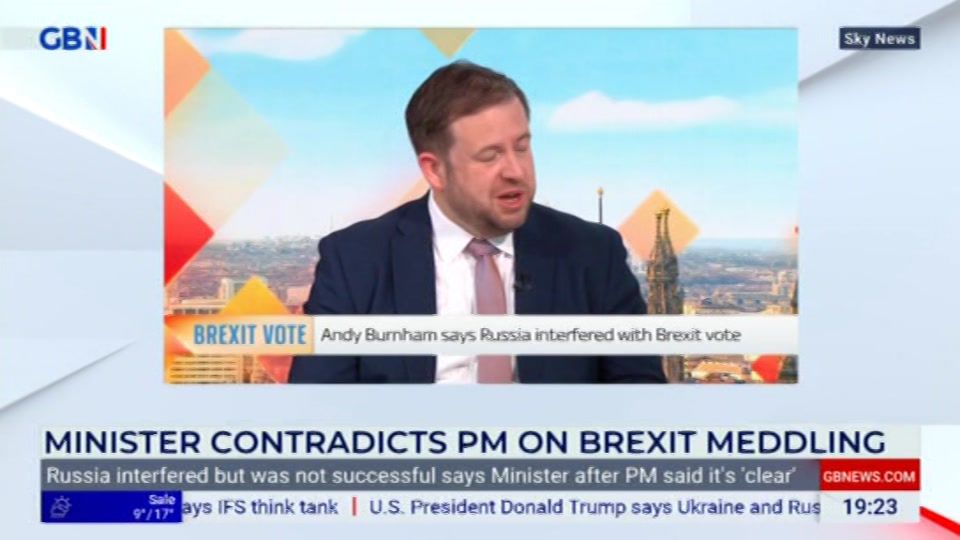 Still from GB News at 23:00
