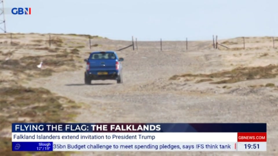 Broadcast still at 51m. GB News, New: Farage, 12 October 2026.