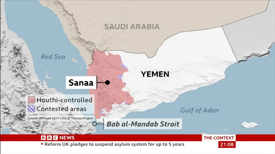 Still from BBC News at 8:00