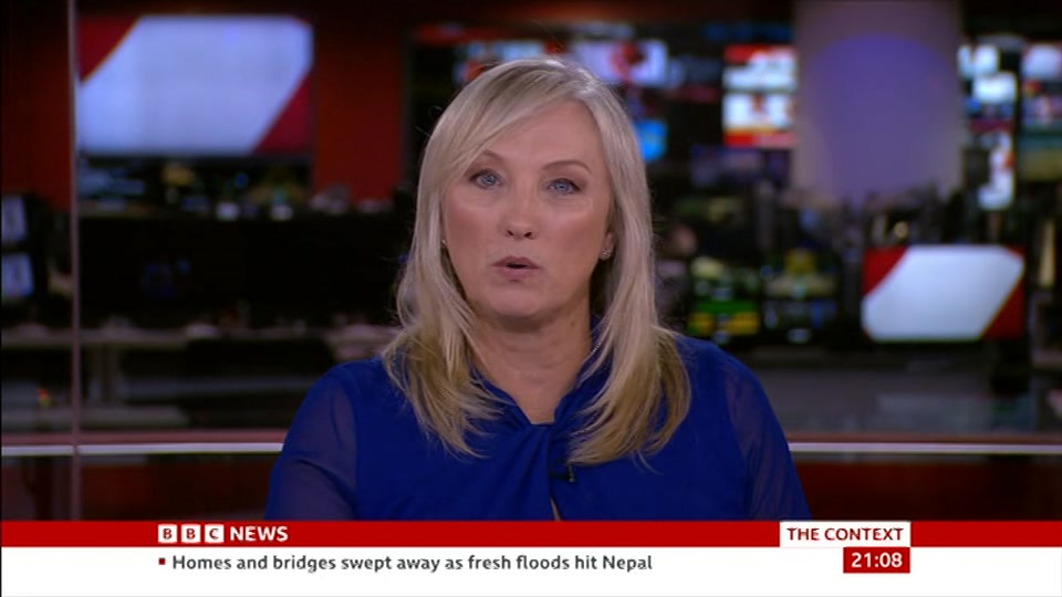 Still from BBC News at 8:30