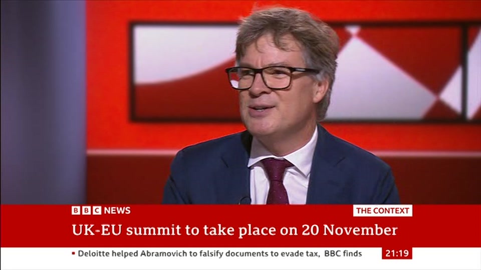 Still from BBC News at 19:00