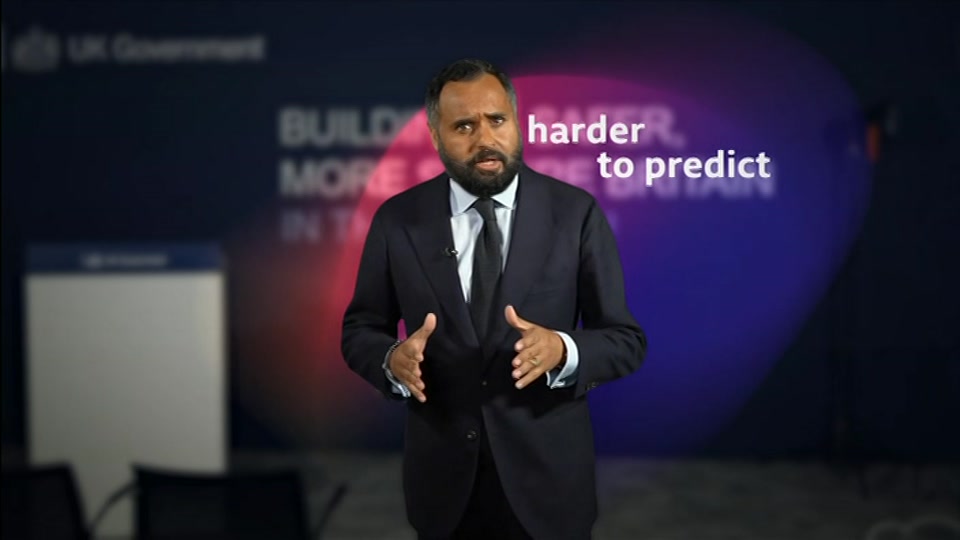 Broadcast still at 28m. BBC One, BBC News and Weather, 12 October 2026.
