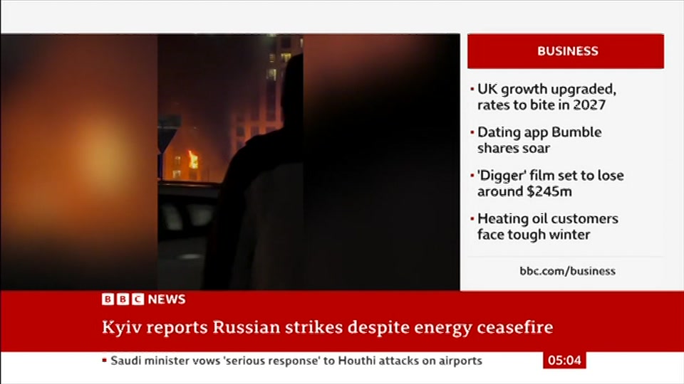 Still from BBC News at 4:30