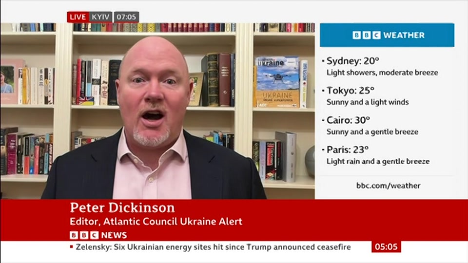 Broadcast still at 5m. BBC News, 13 October 2026.