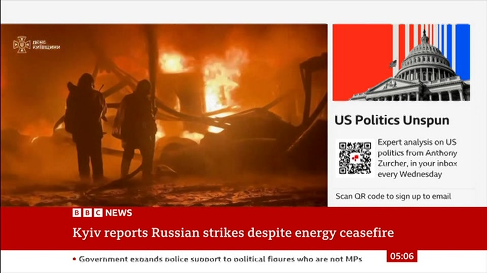 Still from BBC News at 6:00