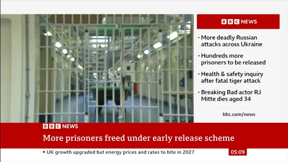 Still from BBC News at 9:30