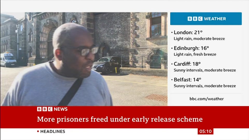Broadcast still at 10m 30s. BBC News, 13 October 2026.