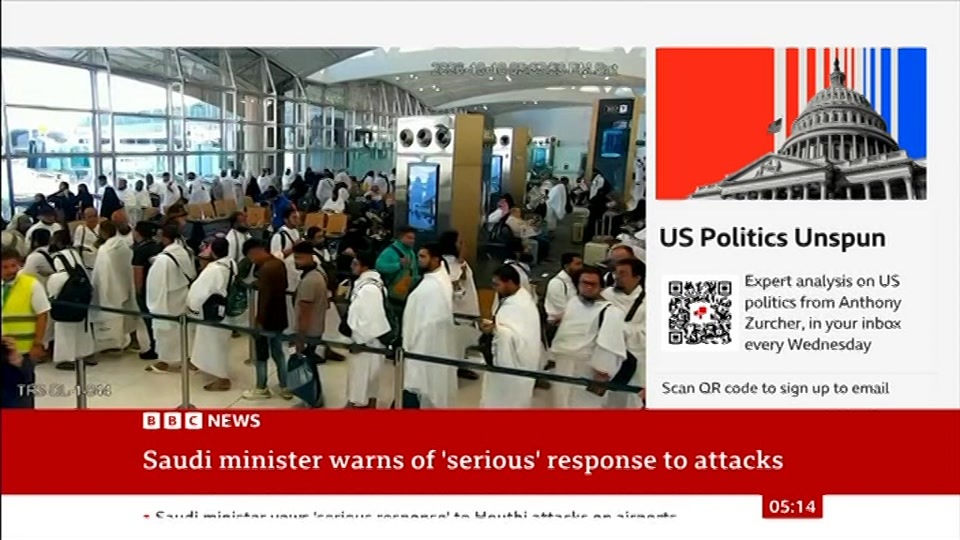 Still from BBC News at 14:30