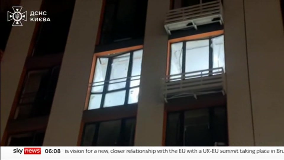 Still from Sky News at 8:30