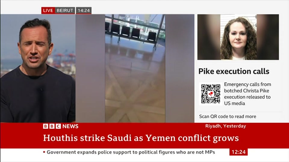 Still from BBC News at 24:00