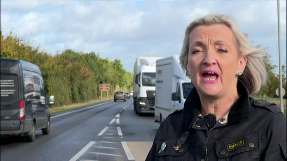Broadcast still at 38m. BBC One, BBC News at One including..., 13 October 2026.
