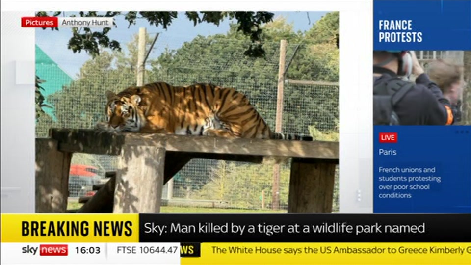 Broadcast still at 3m. Sky News, Sky News Today with Jayne Secker, 13 October 2026.
