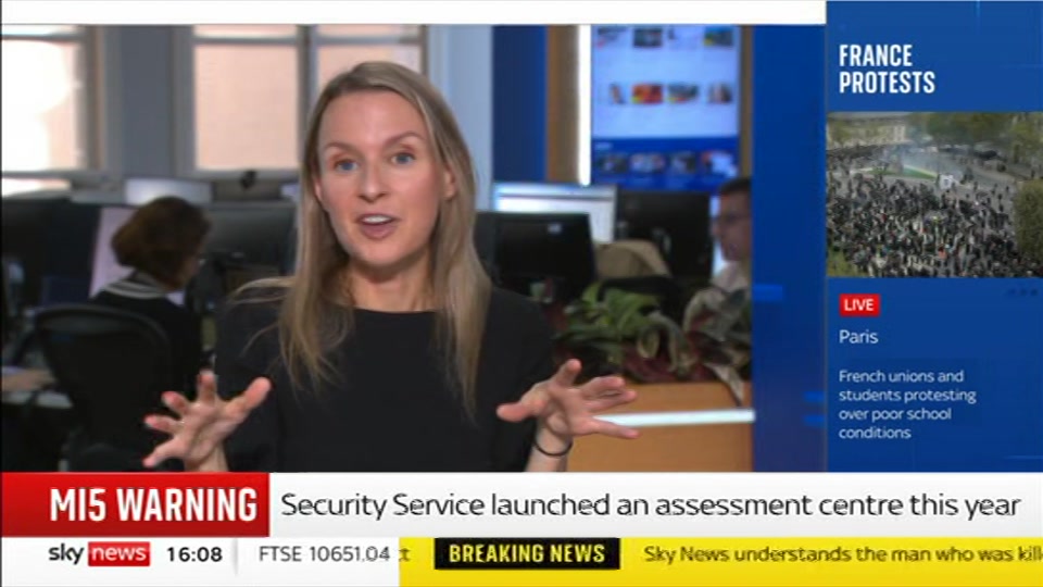 Still from Sky News at 8:30