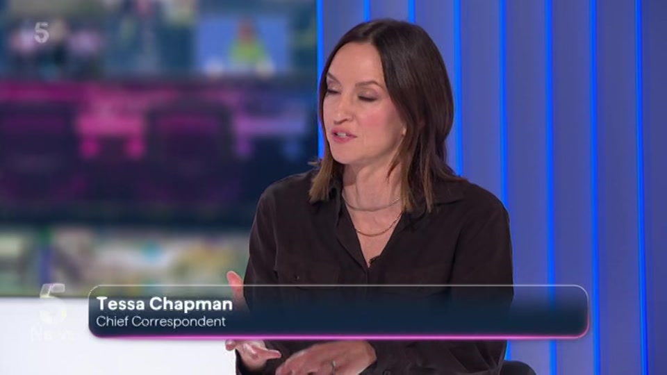 Still from Channel 5 at 1:30